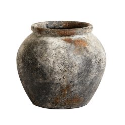 Vasi ECHO 25 Rust grey Terracotta