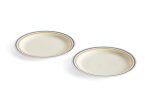 Diskur SOBREMESA 24,5 cm blue/yell, 2pk