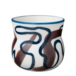 Bolli FLÆÐI brúnn/blár