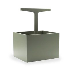 Áhaldabox TOOLBOX hátt, eik/grænt