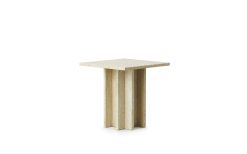 Borð EDGE COFFEE S Travertine