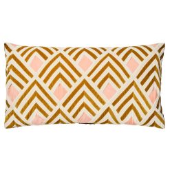 Púði TALLULAH 40x80 d.wh/caramel/w.rose