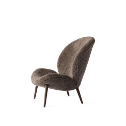 Stóll LODGE LOUNGE ákl.Curly Umber