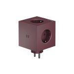 Fjöltengi SQUARE 2 m/USB C, Mulberry R
