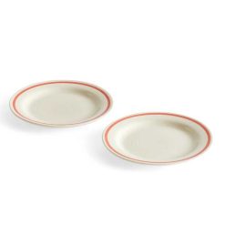 Diskur SOBREMESA 18,5 cm red, 2/pk