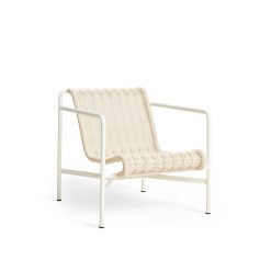 Stóll PALISSADE CORD LOUNGE LOW Cream