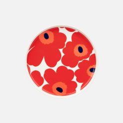 Diskur UNIKKO 20 cm hvít/rauð/blátt