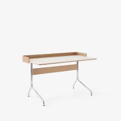 Skrifborð PAVILION AV17 eik/króm 130x65