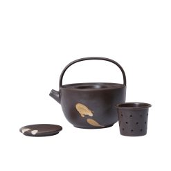 Teketill KOYO 85 cl. Dark brown/Buff