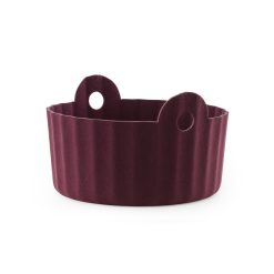 Karfa COLU burgundy H:26,5 x Ø:44 cm