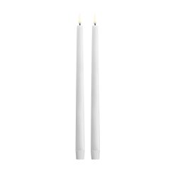 Batterískerti TAPER LED W2,3 x H32 2/pk