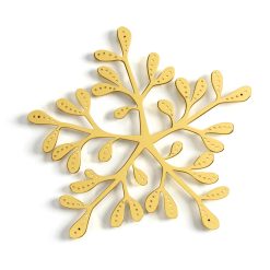 Hitaplatti MISTLETOE brass