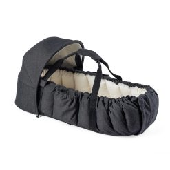 Ungbarnahreiður m/hlif 3-in-1 grey mel.